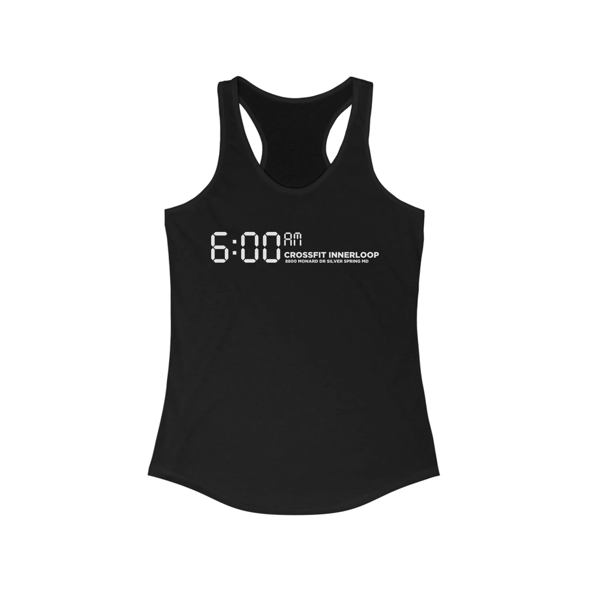 6:00 AM Racerback Tank