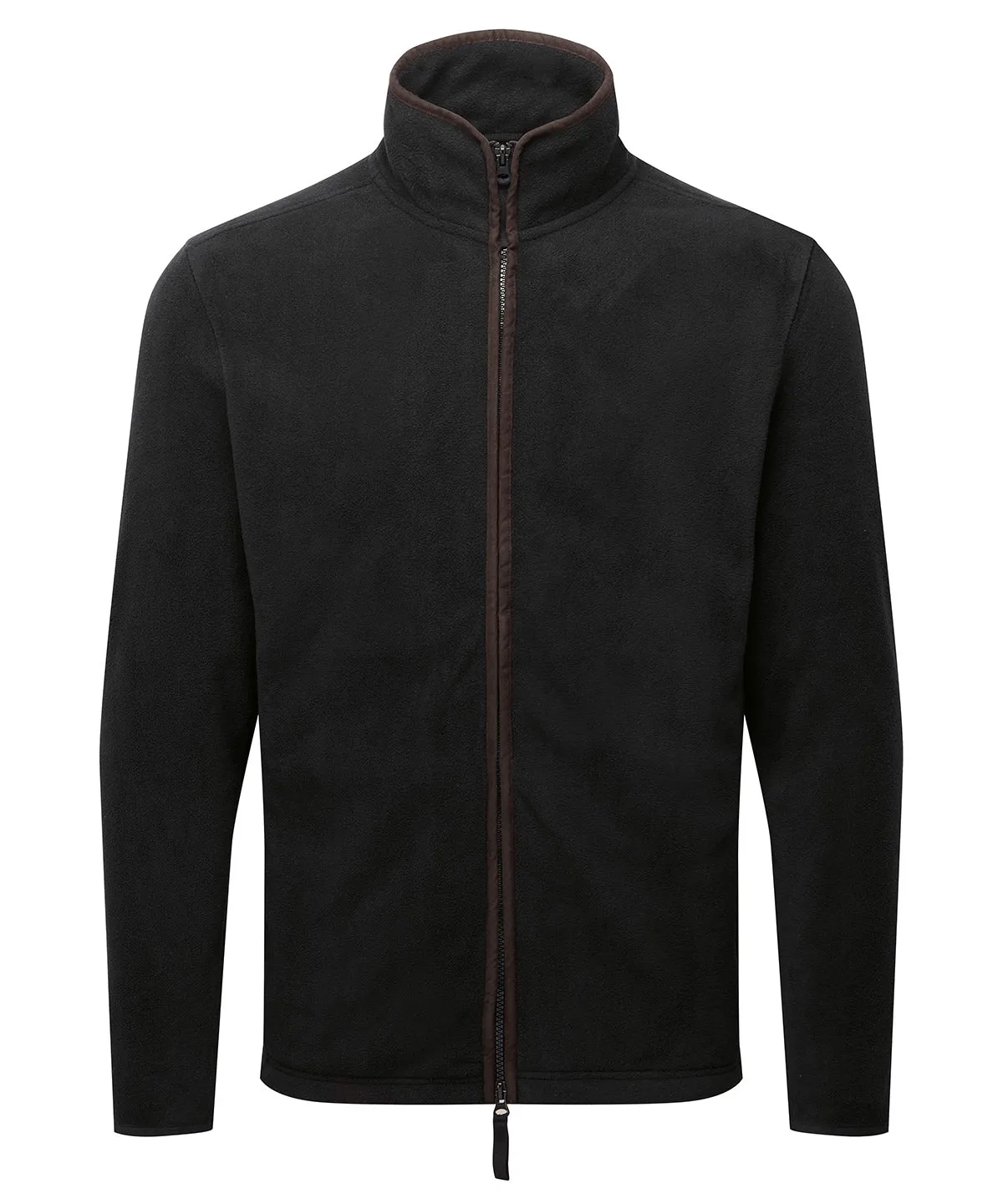 Artisan fleece jacket | Black/Brown