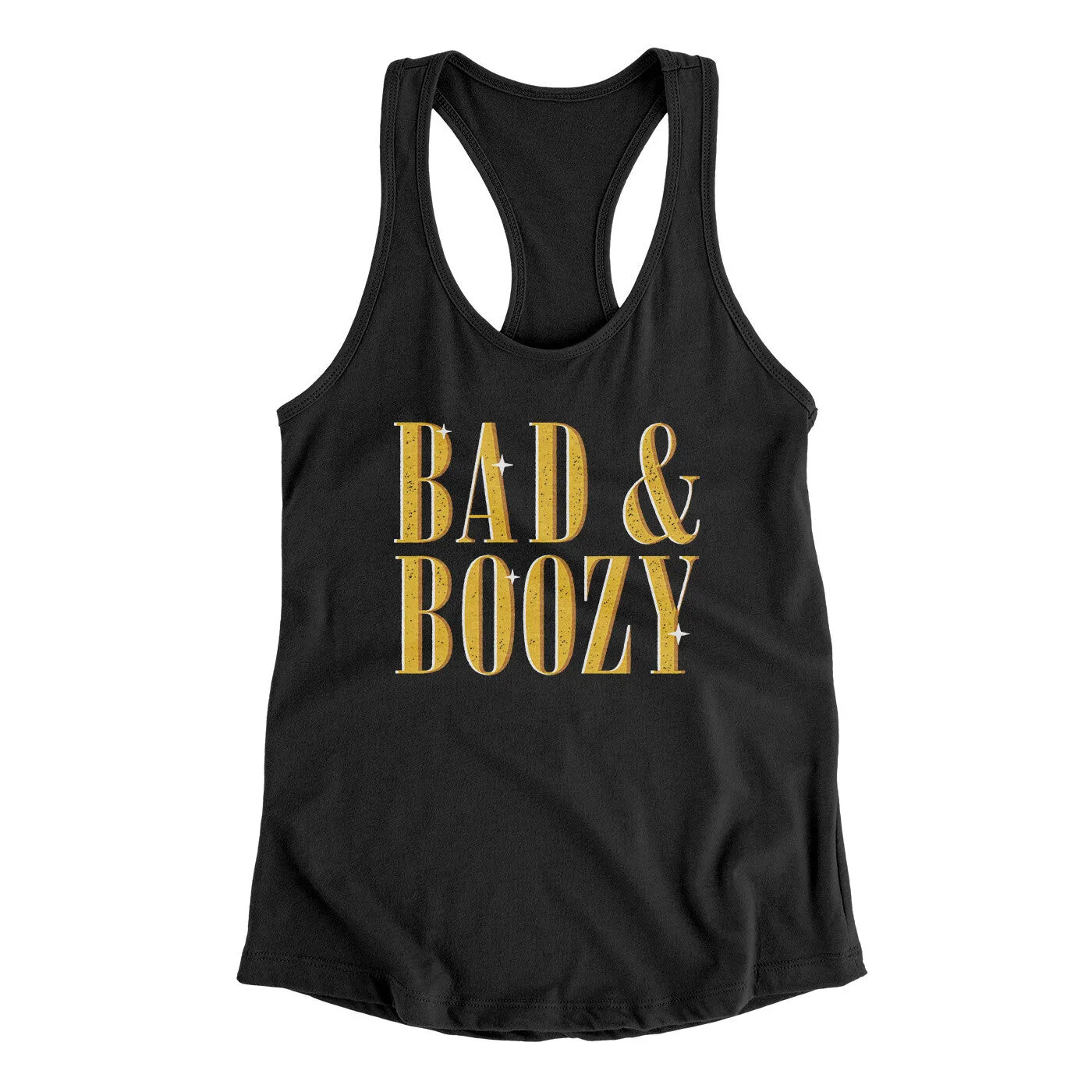 Bad And Boozy Women's Racerback Tank