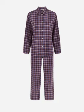 Becksondergaard Flannel Pyjamas - Burgundy