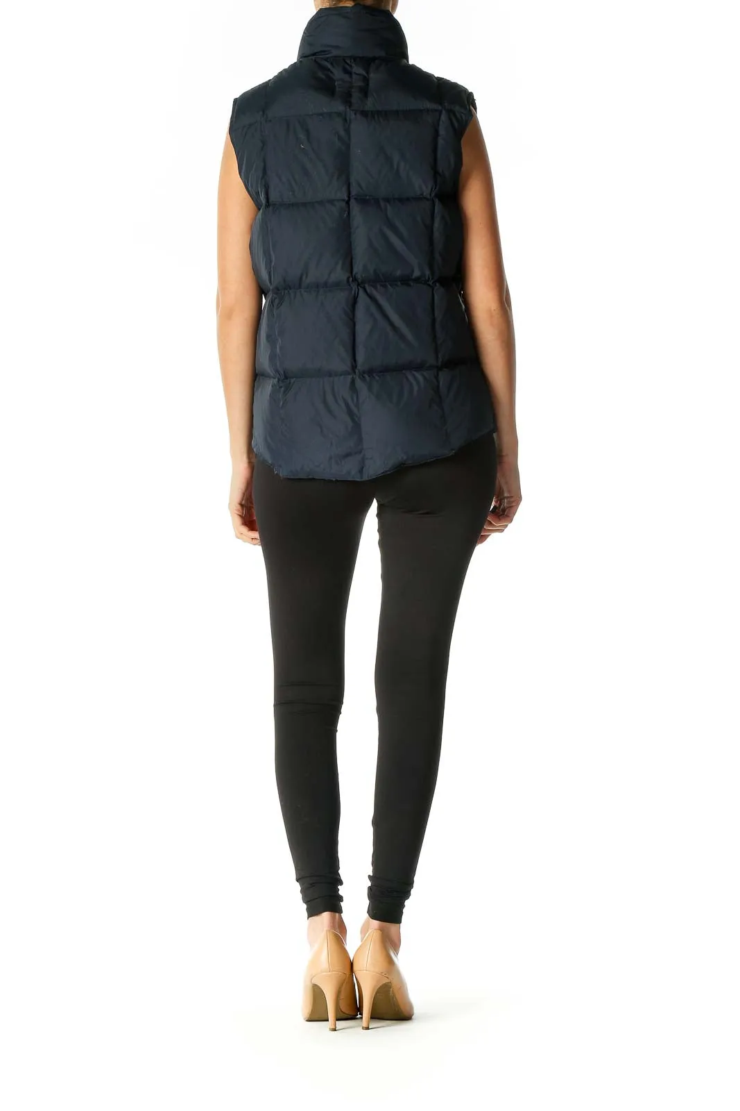 Blue Puffer Vest