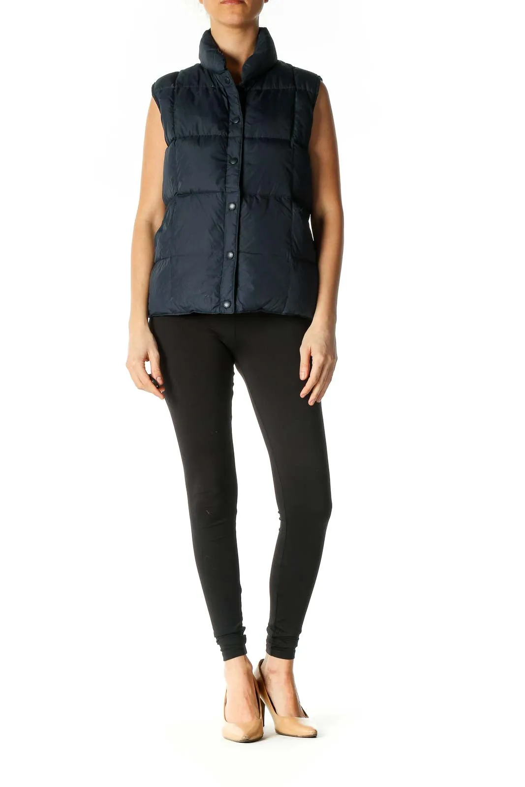 Blue Puffer Vest