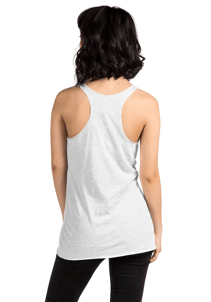 Born To Stretch Yoga Routine Racerback Tank Top