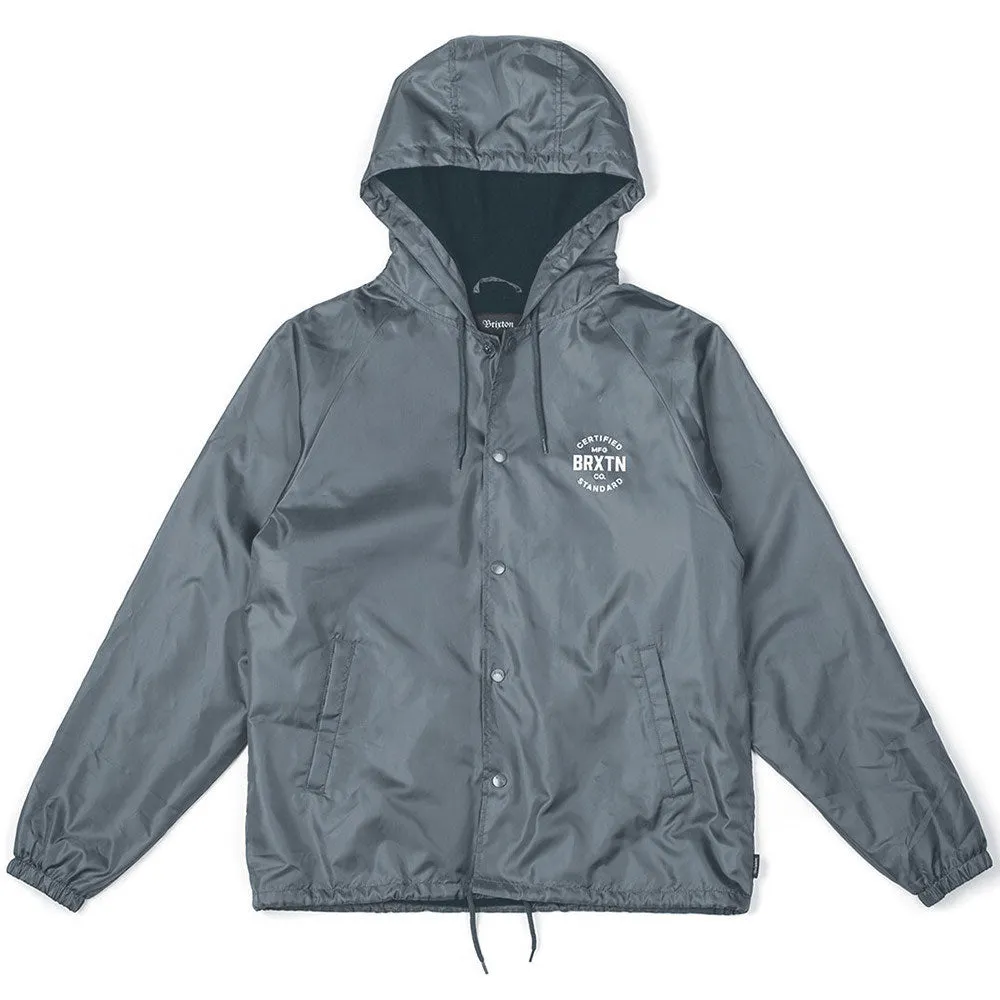 Brixton Cane Windbreaker Jacket Blue