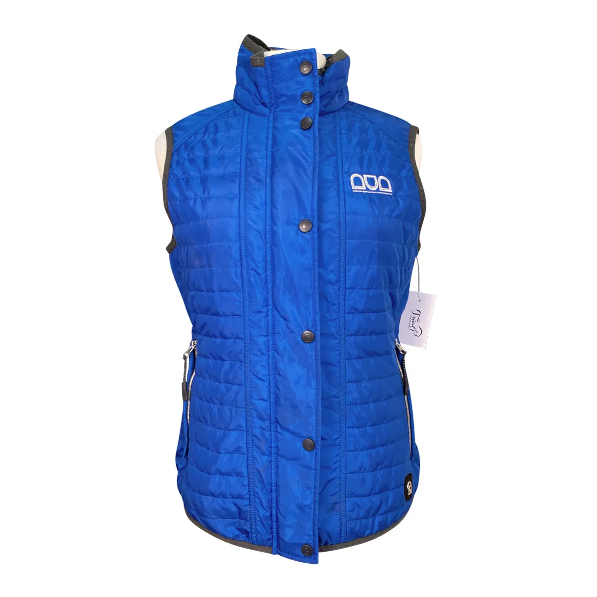 Cavallo Lightweight Puffer Vest in Royal Blue - Women's Small