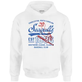 Charleston Seagulls - South Carolina - Vintage Defunct Baseball Teams - Unisex Hoodie