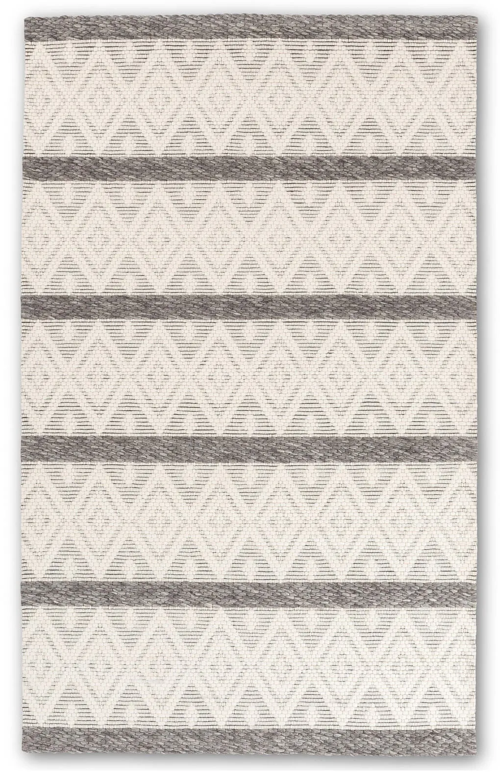 Chinook Handmade Wool Small Diamond Marble Rug