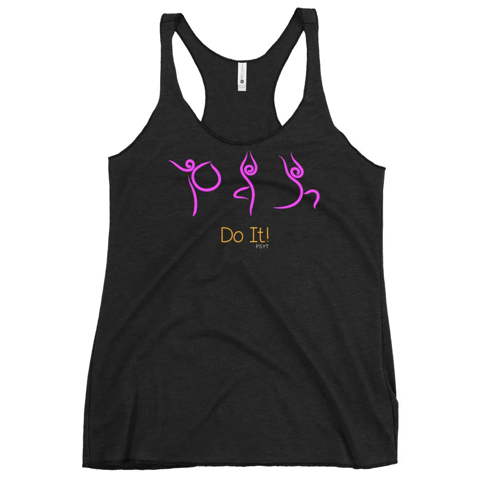 Do It Yoga Routine Racerback Tank Top