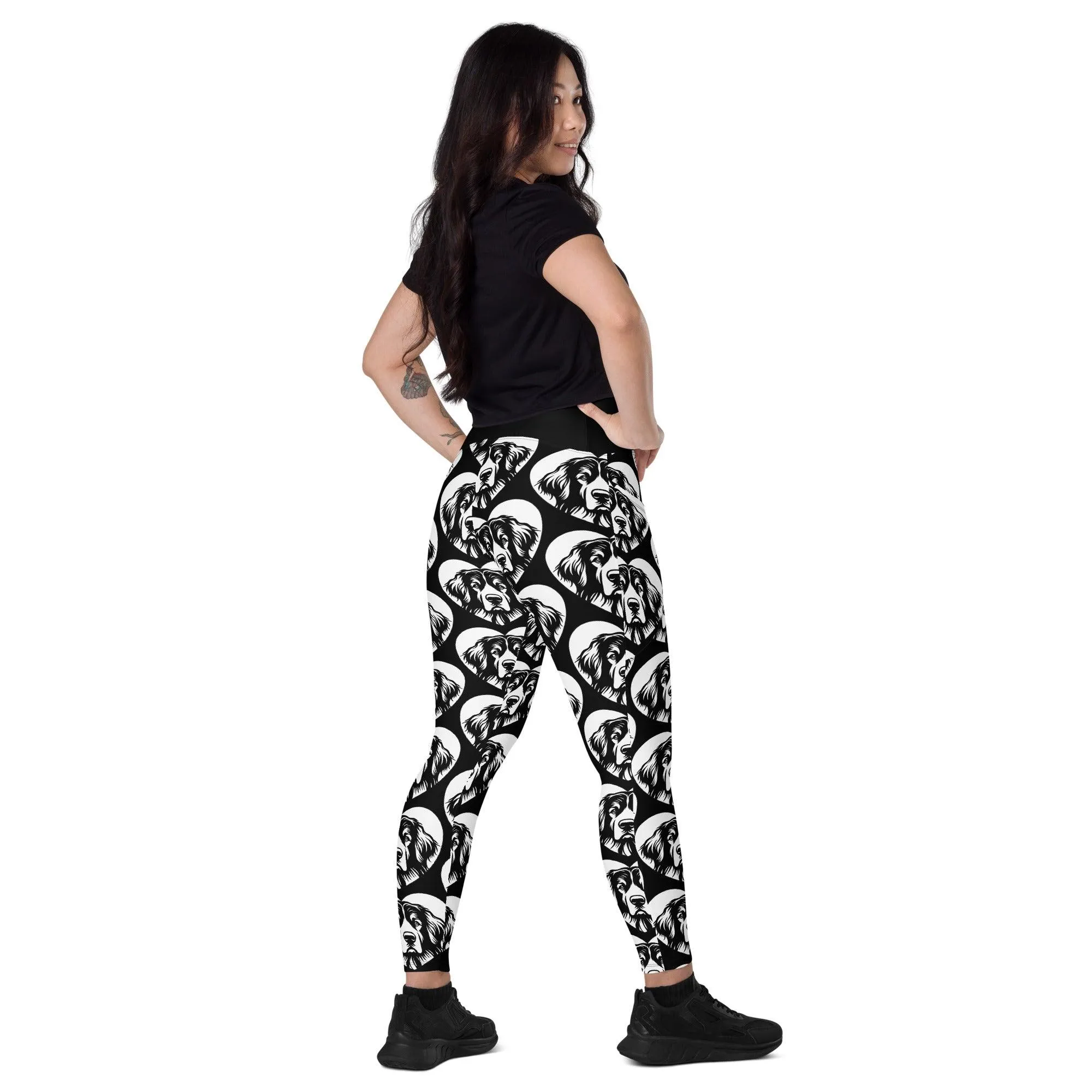 DOG BREED LEGGINGS with pockets - HOVAWART - HERTTAHOUND