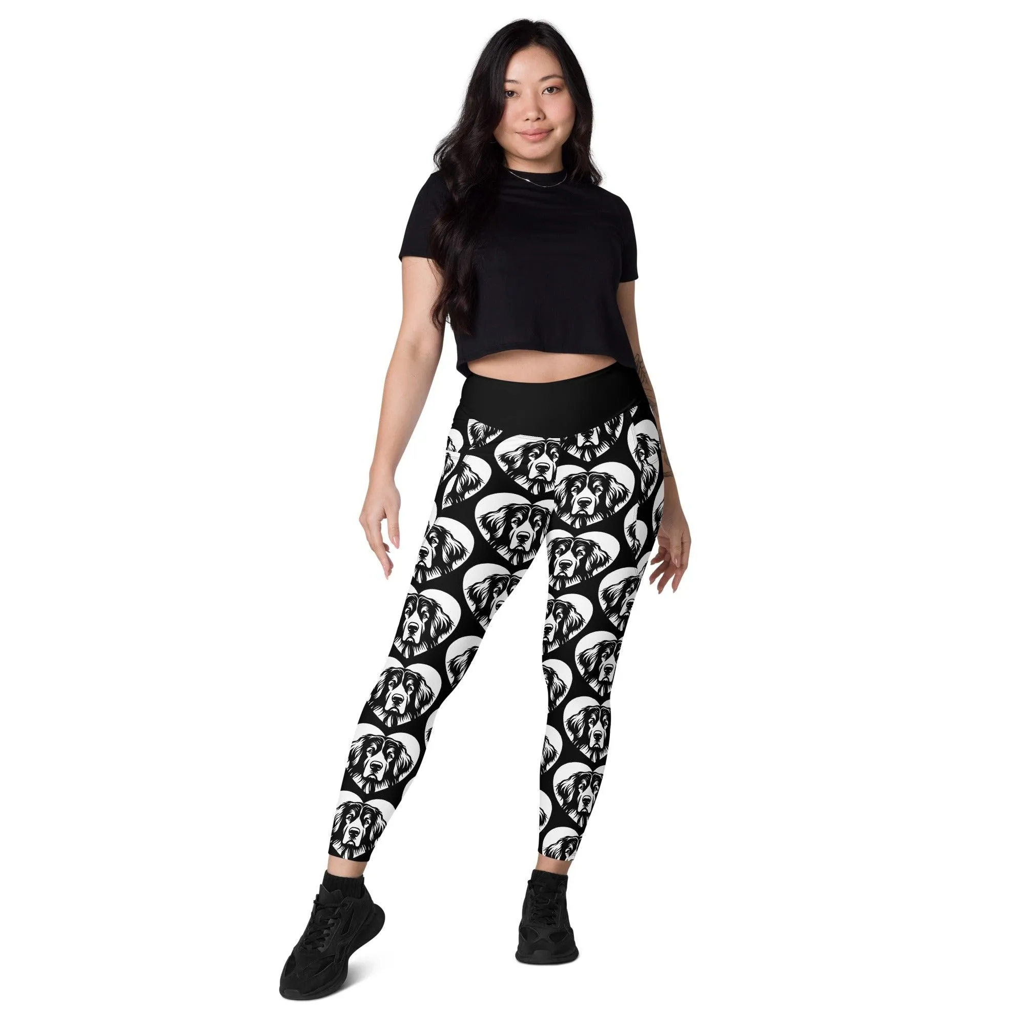 DOG BREED LEGGINGS with pockets - HOVAWART - HERTTAHOUND