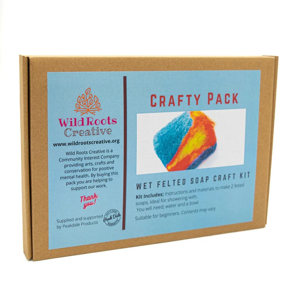 Felted Soap Craft Kit by Wild Roots