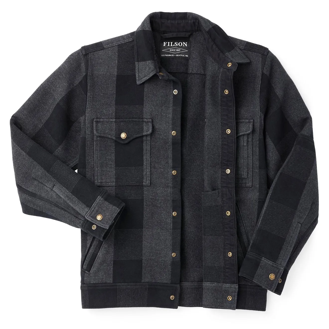 Filson Beartooth Camp Jacket Black / Grey / Heather