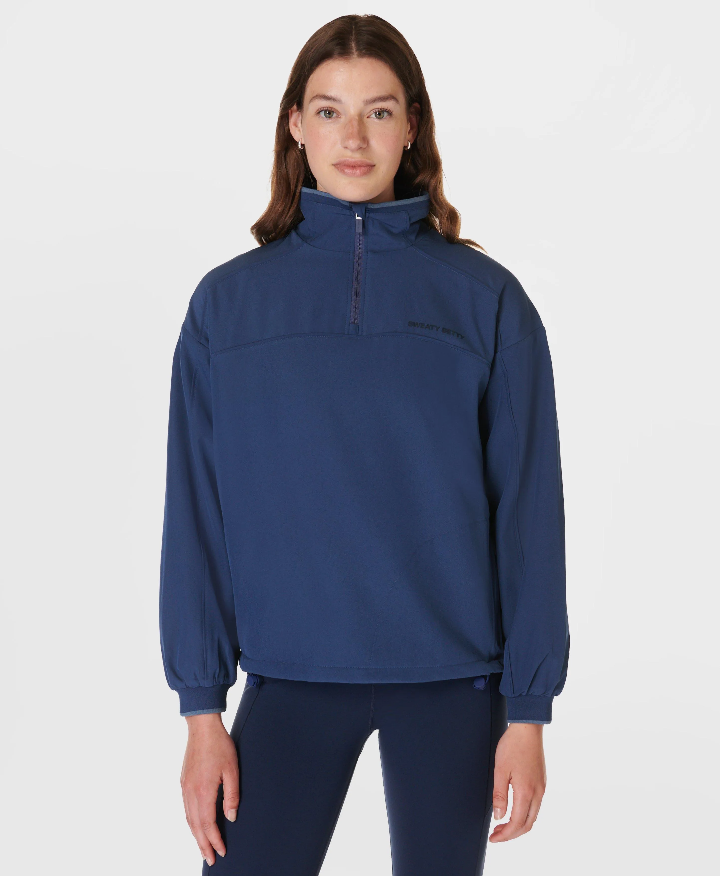 Fleece Lined Half Zip Sb9820 Flux-Blue