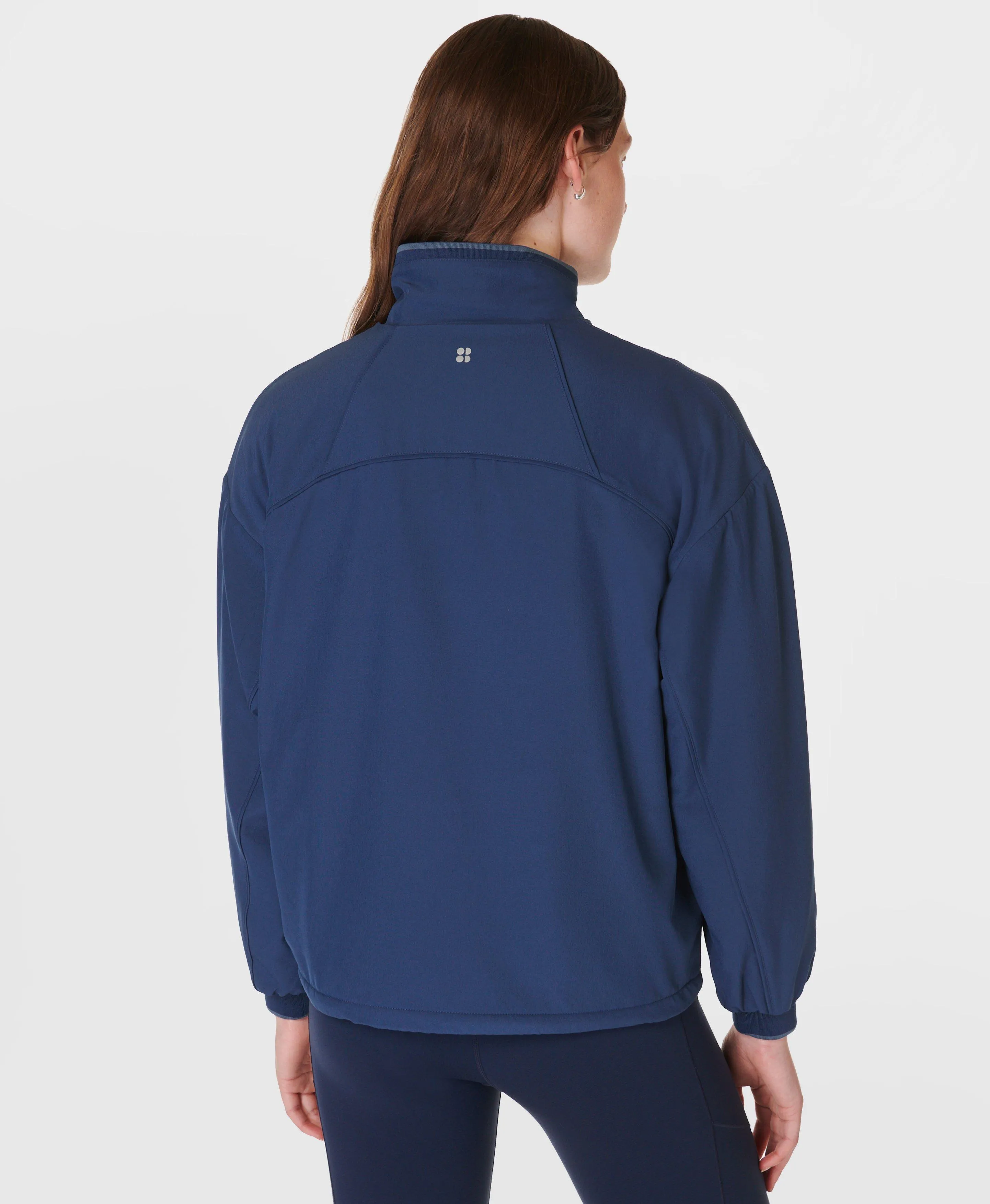 Fleece Lined Half Zip Sb9820 Flux-Blue