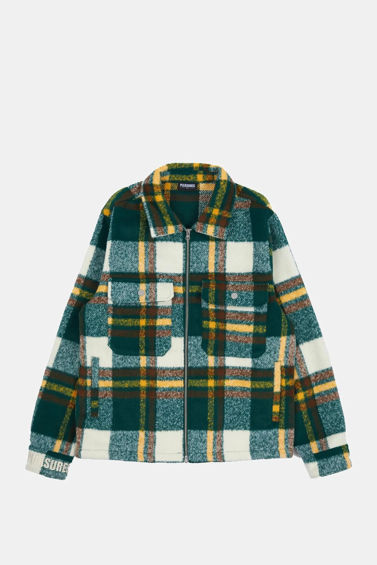 FOLKLORE PLAID WORK JACKET