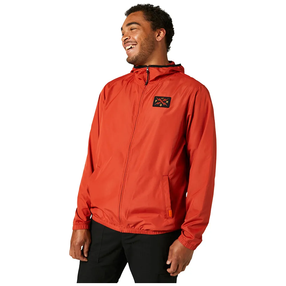 FOX CALIBRATED WINDBREAKER JACKET [RED CLAY]