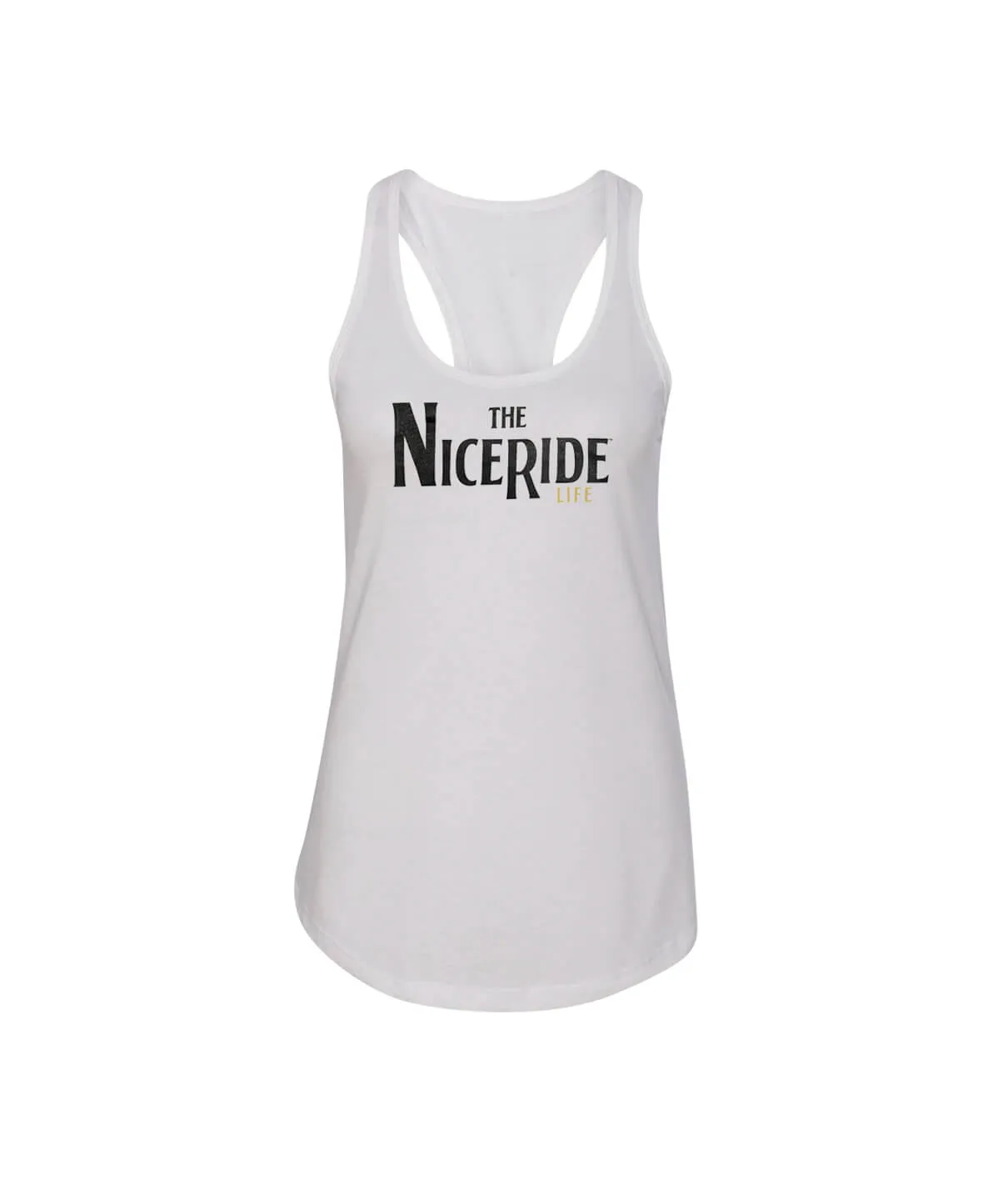 Godfather - White Next Level Racerback Tank Top for Women