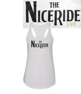 Godfather - White Next Level Racerback Tank Top for Women