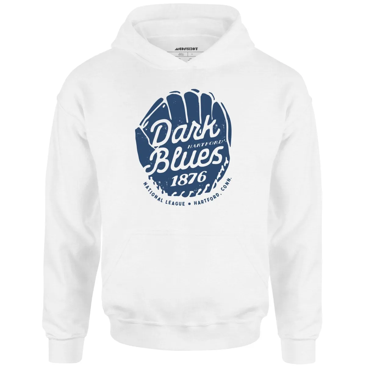 Hartford Dark Blues - Connecticut - Vintage Defunct Baseball Teams - Unisex Hoodie