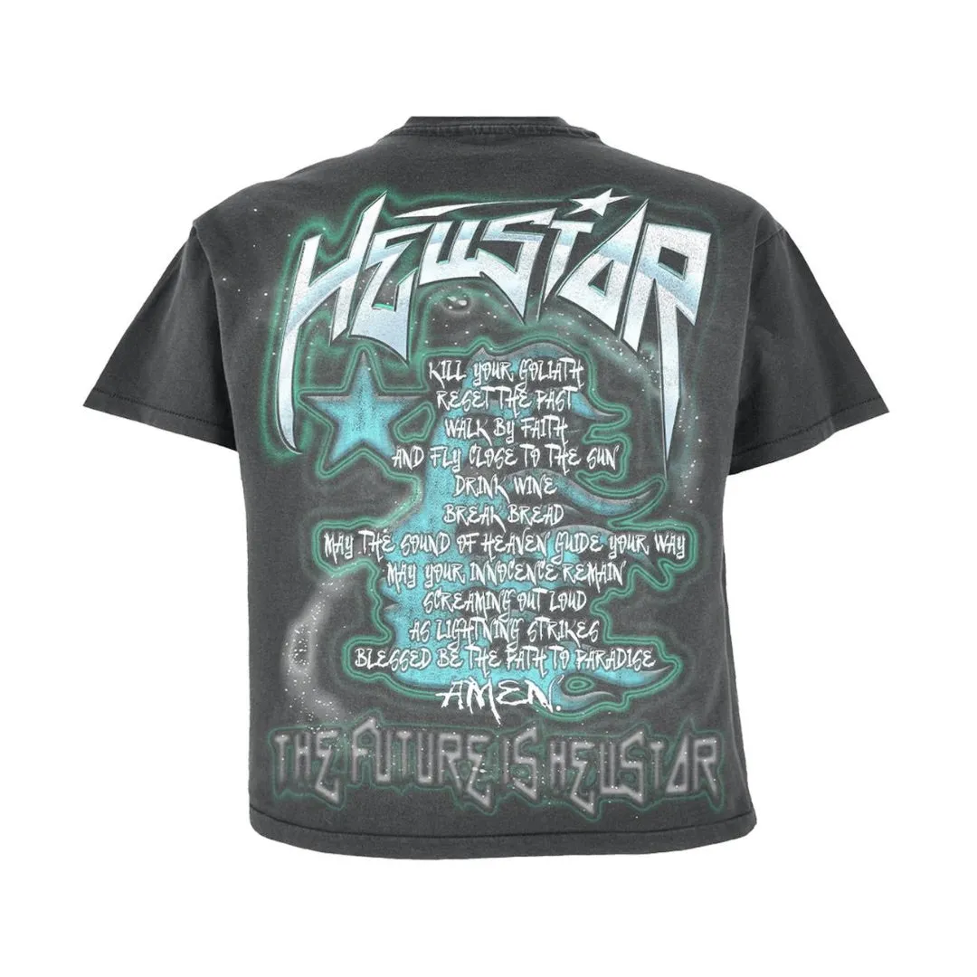 HELLSTAR THE FUTURE T-SHIRT BLACK / BLUE