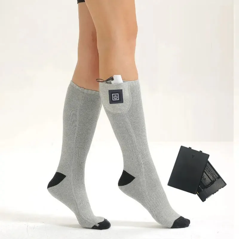 🎅HOT SALE Christmas Sales🔥Heated Socks with Adjustable Temperature - Upgraded Batteries - Unisex