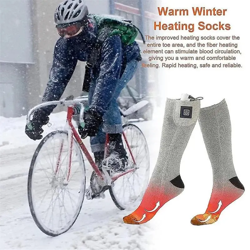 🎅HOT SALE Christmas Sales🔥Heated Socks with Adjustable Temperature - Upgraded Batteries - Unisex