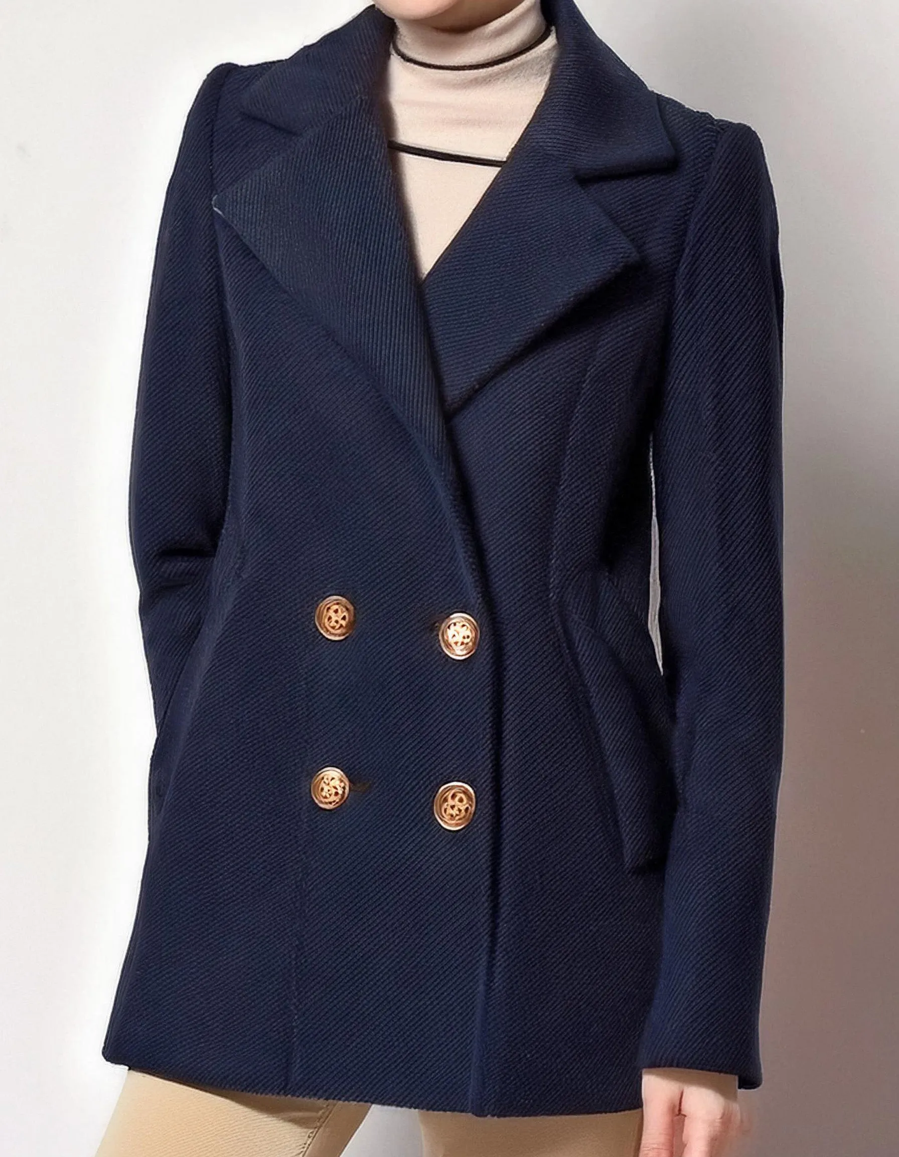 Indigo Twilight Peacoat