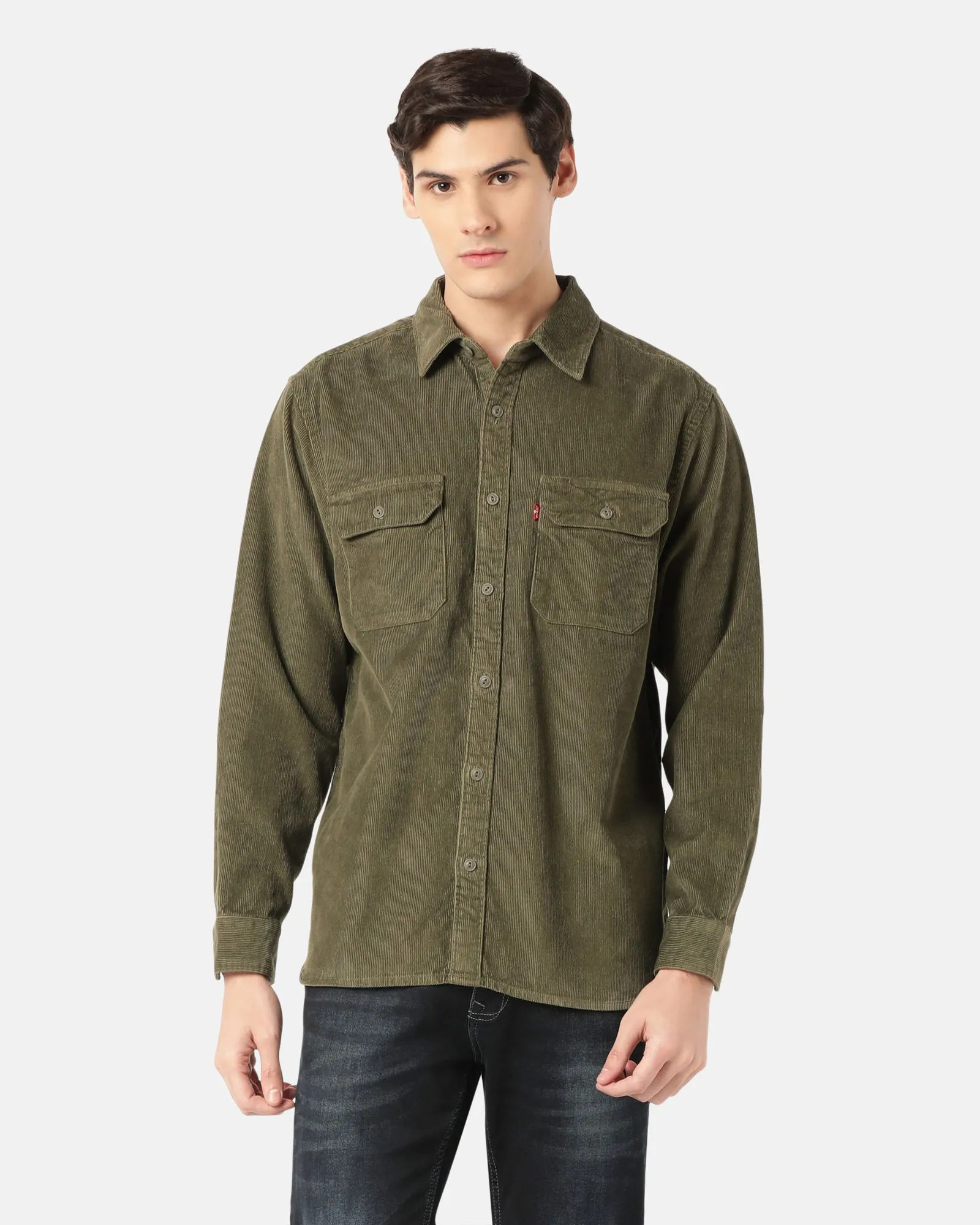 Jackson Work Jacket in Olive Night