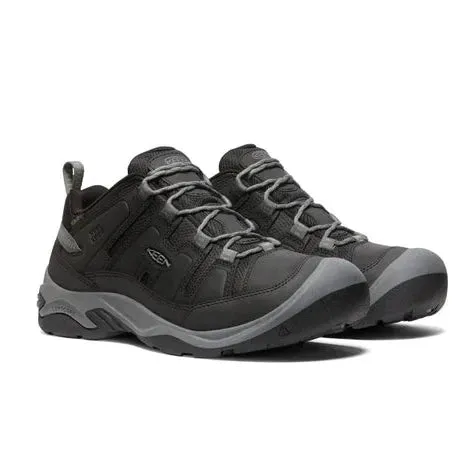 Keen Men's Circadia Waterproof Boot - Black/Steel Gray