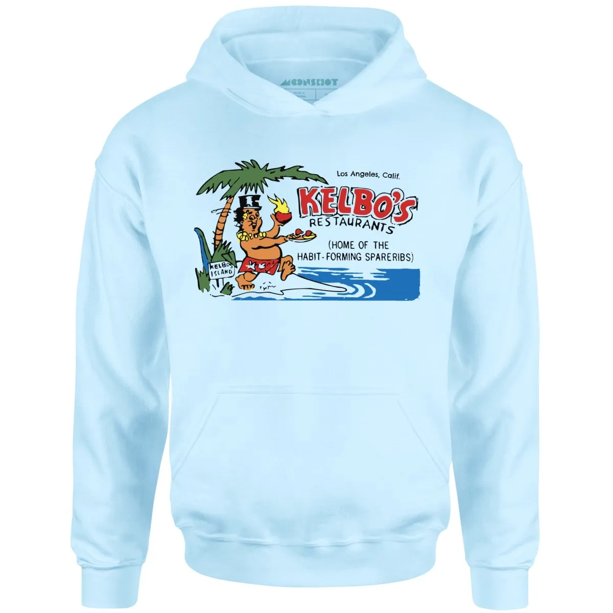 Kelbo's v2 - Los Angeles, CA - Vintage Tiki Bar - Unisex Hoodie