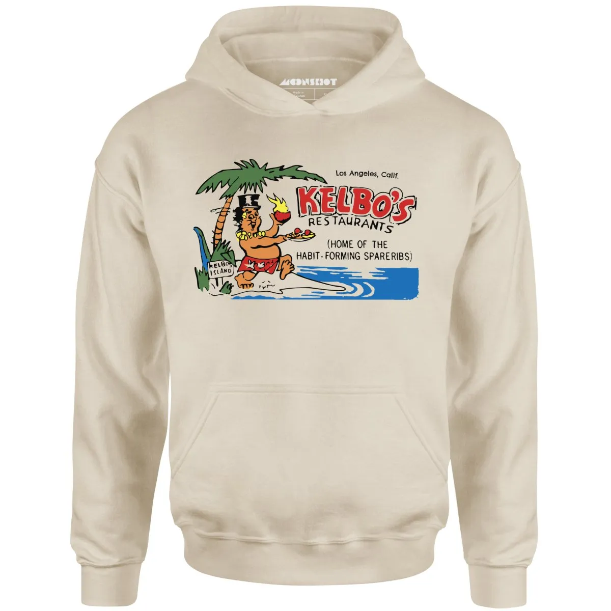 Kelbo's v2 - Los Angeles, CA - Vintage Tiki Bar - Unisex Hoodie