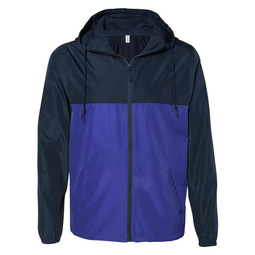 Lightweight Windbreaker Full-Zip Jacket