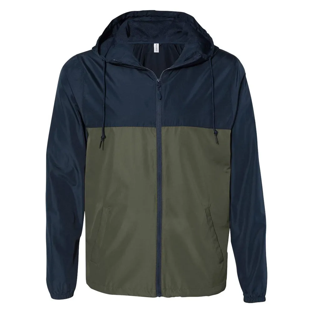 Lightweight Windbreaker Full-Zip Jacket