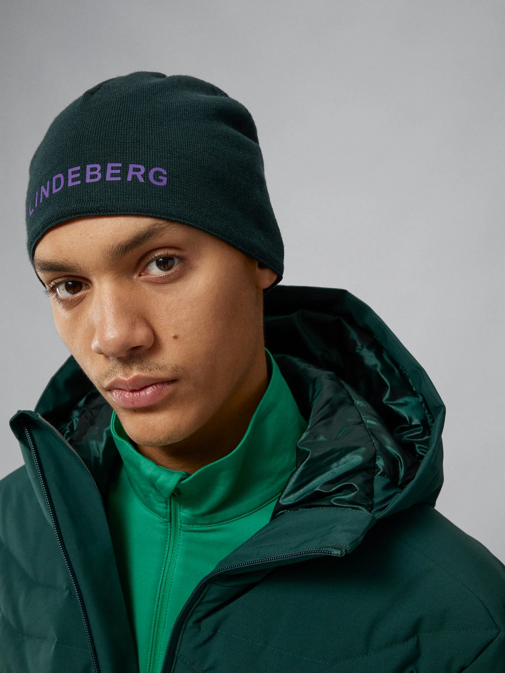 Logo Merino Windbreaker Hat / Ponderosa Pine