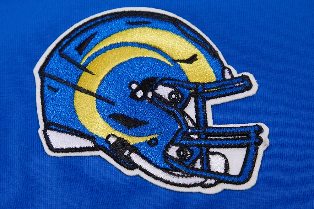 LOS ANGELES RAMS SCRIPT SLIM FIT RACERBACK (ROYAL BLUE)