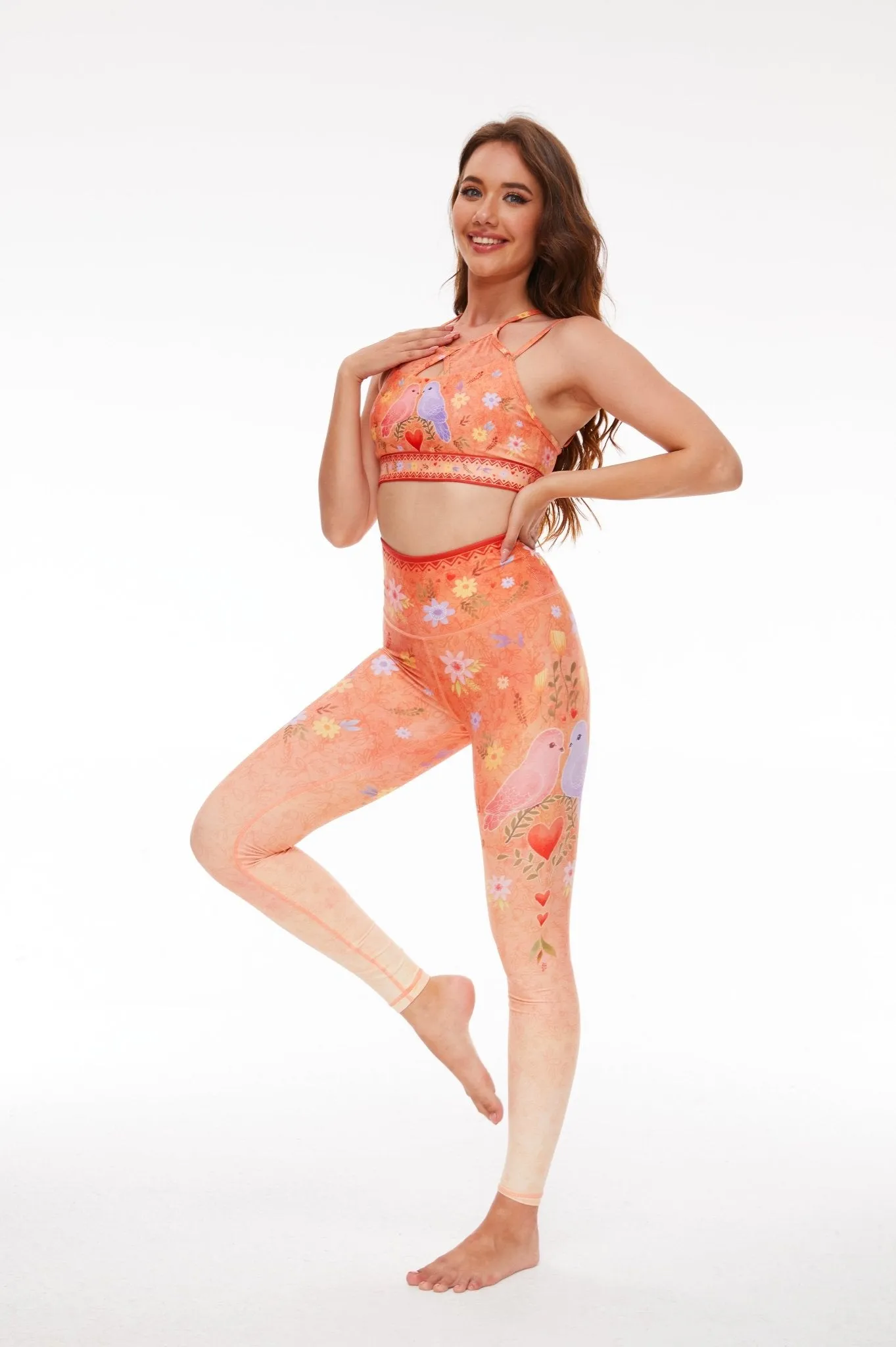 Lovebirds High-waisted Leggings