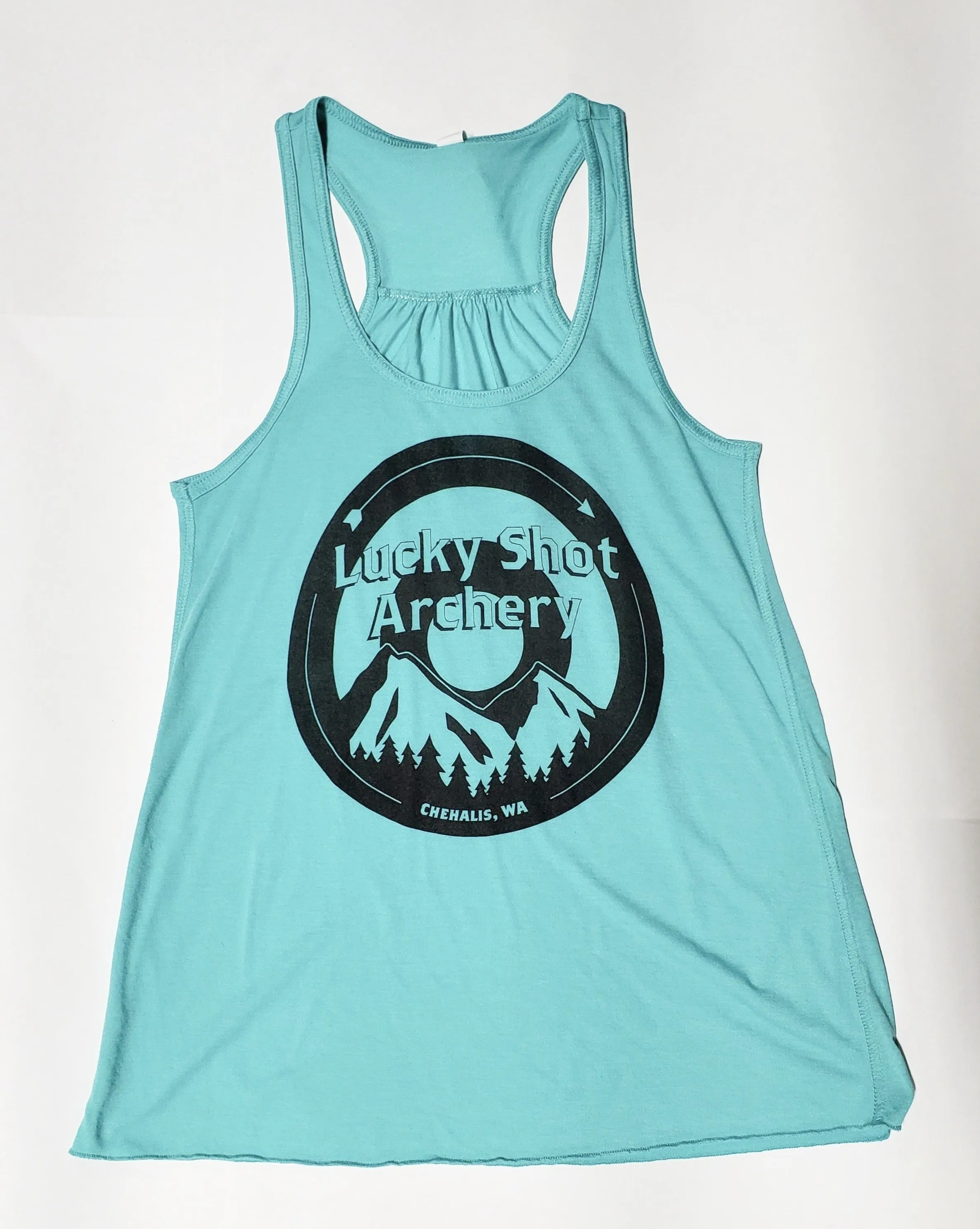 Lucky Shot Archery Racerback Tank Tops