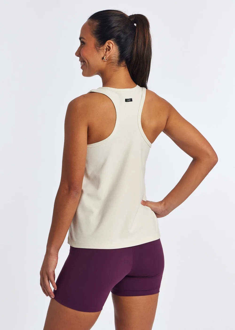 Lux Boxy Racerback Tank