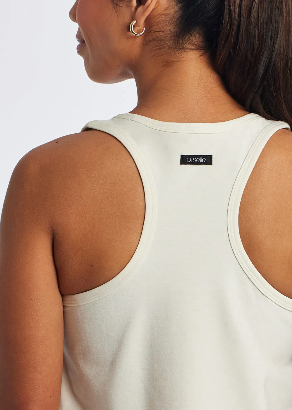 Lux Boxy Racerback Tank