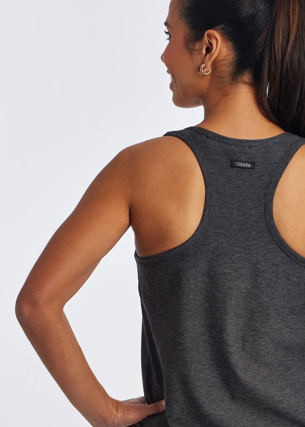 Lux Boxy Racerback Tank