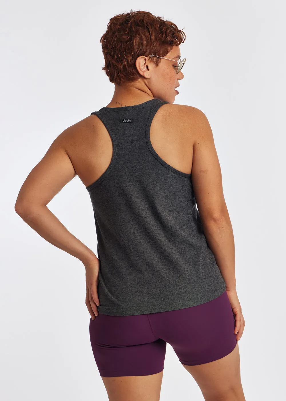 Lux Boxy Racerback Tank