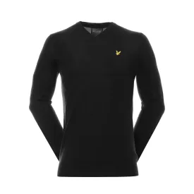 Lyle & Scott Golf Merino Mix V-Neck Pullover