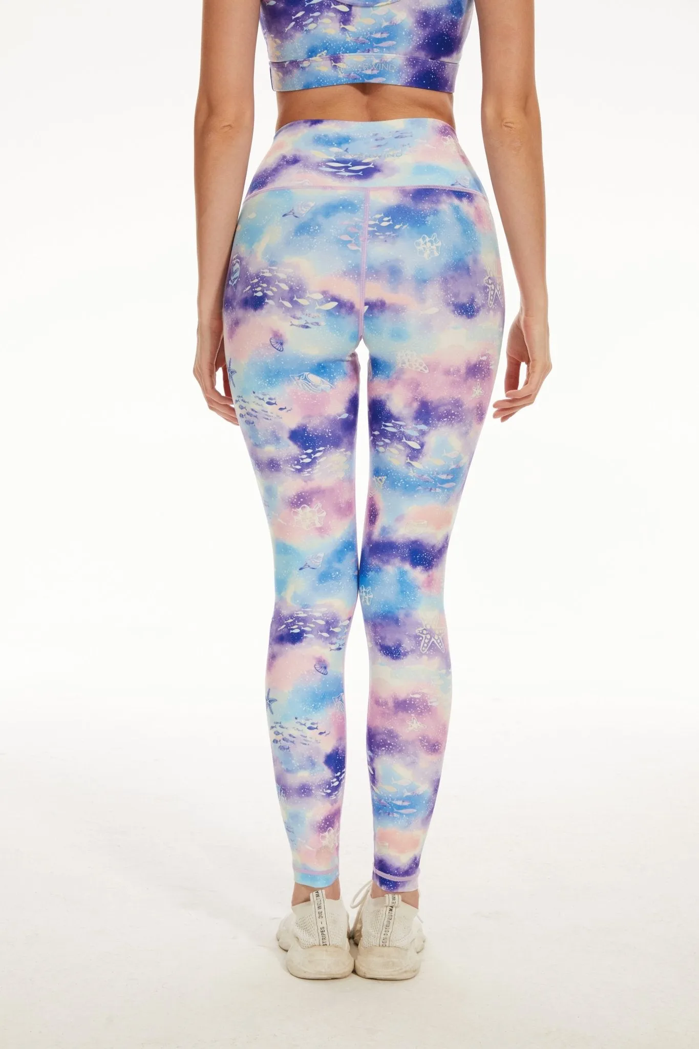 Marine Wonder High-waisted Leggings