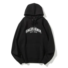 Mens California City Graphic Pullover Hoodies