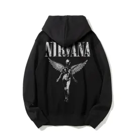 Mens Rock Graphic Hoodies