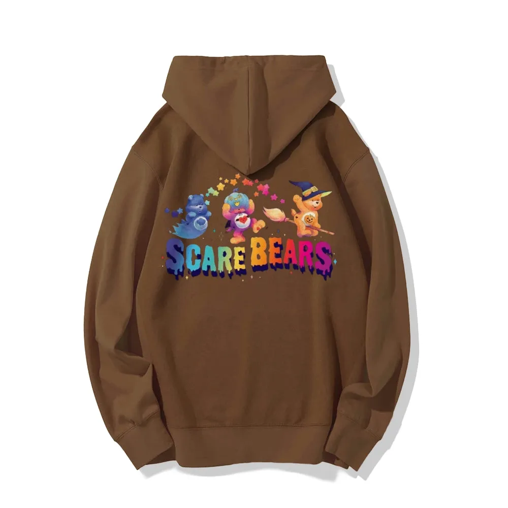 Mens Scare Bears Graphic Hoodies