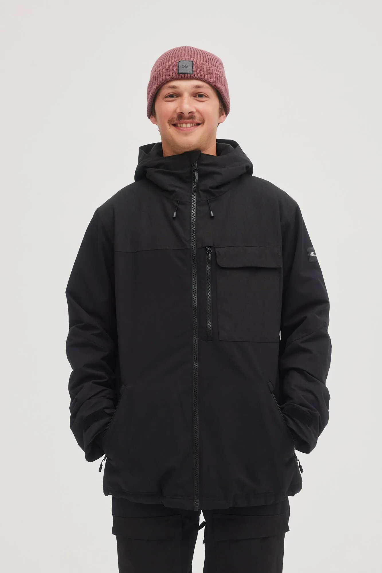 Men's Utility Snow Jacket - Black Out