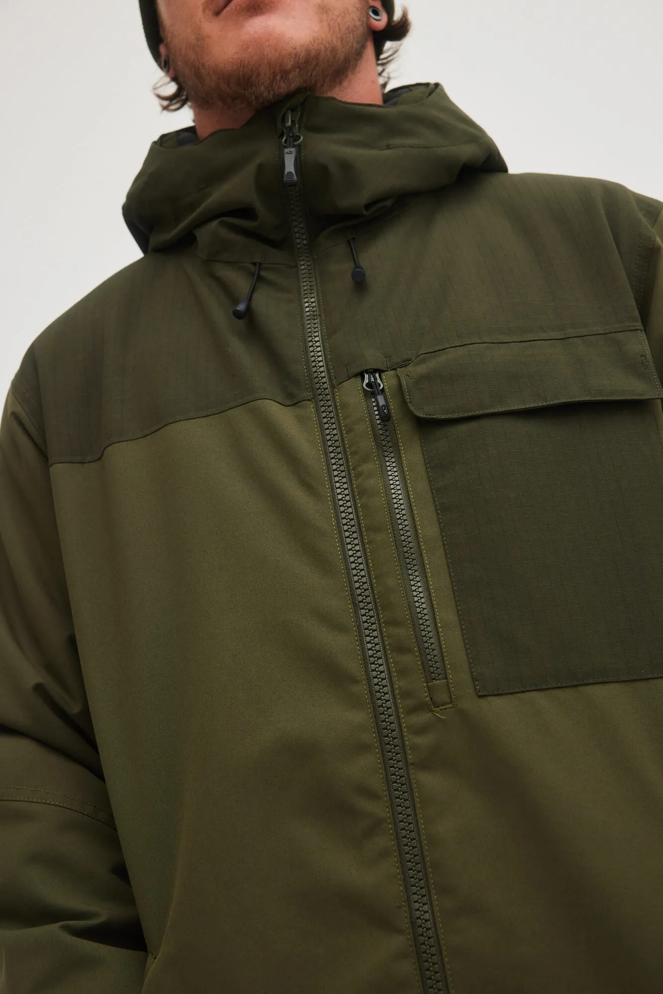 Men's Utility Snow Jacket - Forest Night