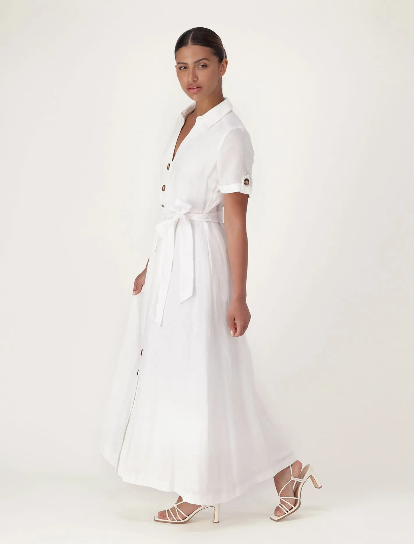 Milla Belted Shirt Dress