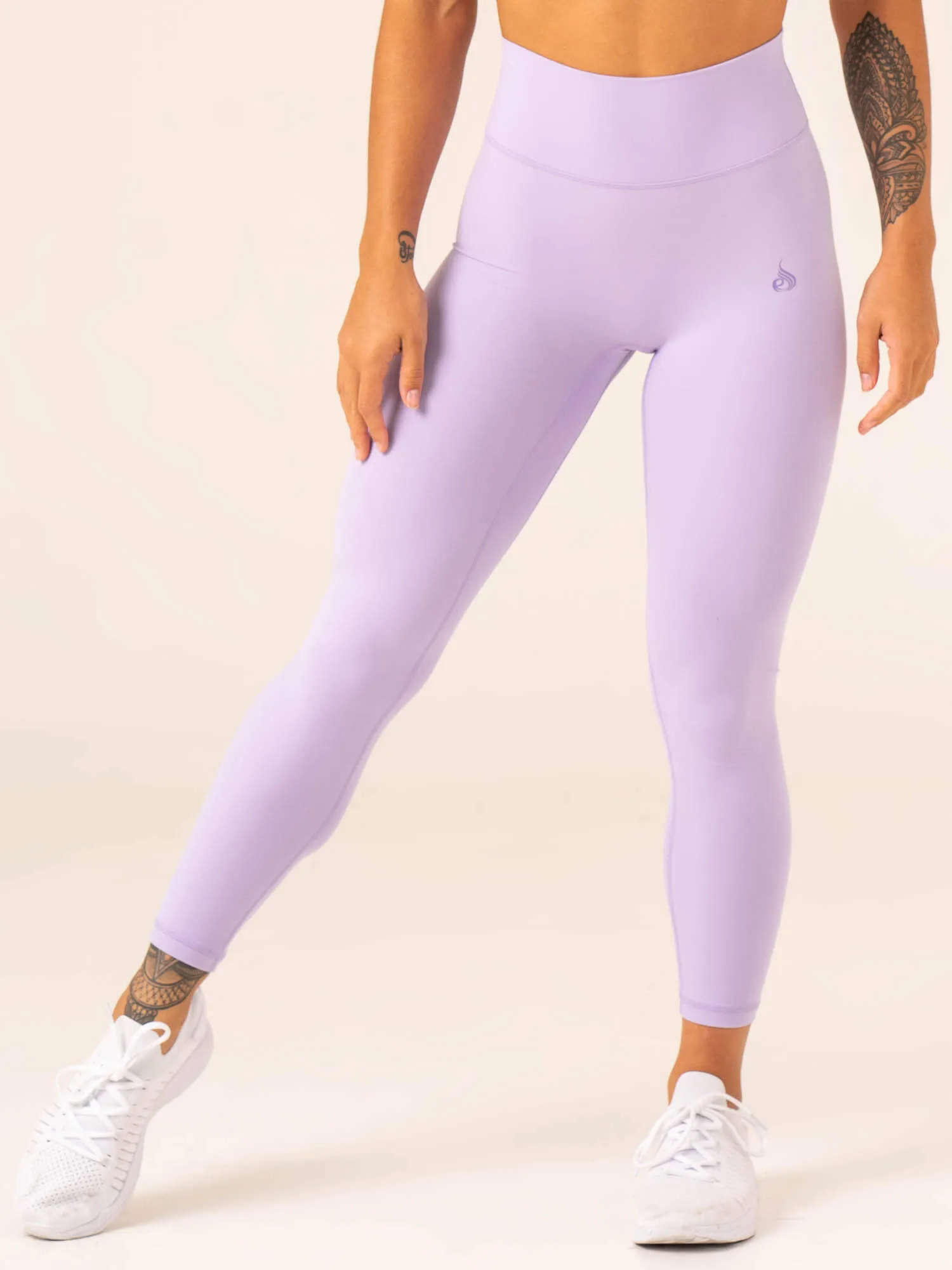 NKD High Waisted Scrunch Leggings - Lavender